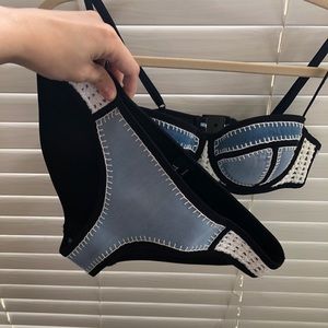 Embroidered Triangl Bikini